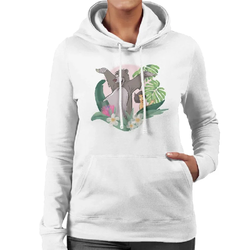 Savings Galore Disney The Jungle Book Mowgli And Baloo Women's Hooded Sweatshirt