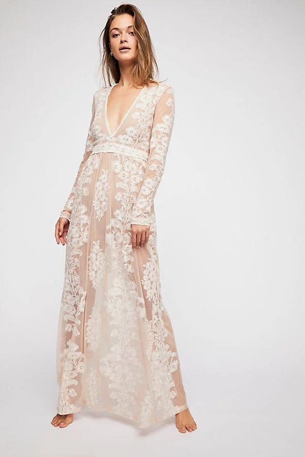 Deal Frenzy Temecula Maxi Dress White