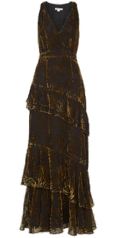 Special Price Edith Reed Print Maxi Dress