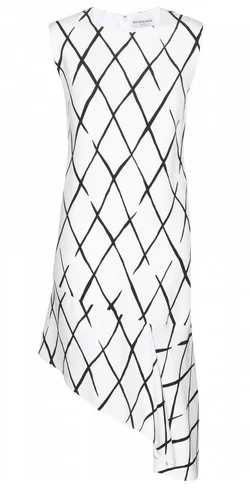 Act Fast Graphic Frill Dress