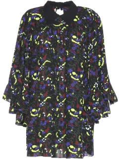 Hurry In Floaty Ruched Dress