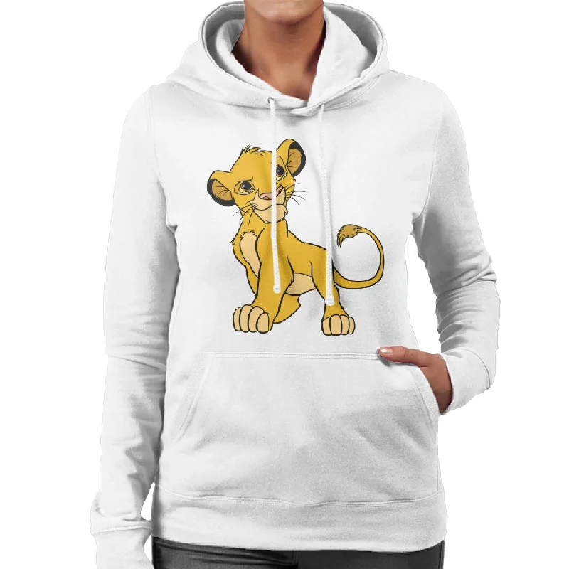 Low Prices Disney Smiling Simba The Lion King Women's Hooded Sweatshirt