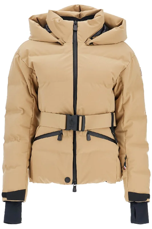 Tolima Belted Ski Down Jacket  - Beige