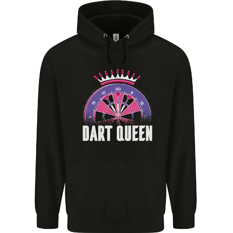 Special Promotion Darts Queen Funny Mens 80% Cotton Hoodie
