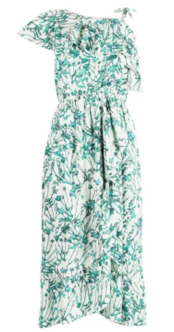 Online Specials Marie Ruffle Midi Dress