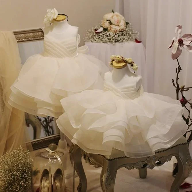 Discount Deals Baby Girl First Communion Toddler Summer Elegant Puffy Mesh Princess Baptism Dress Discount Deals Baby Girl First Communion Toddler Summer Elegant Puffy Mesh Princess Baptism Dress