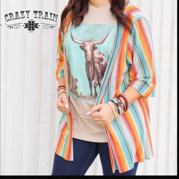 Crazy Train Harvest Colours Kimono