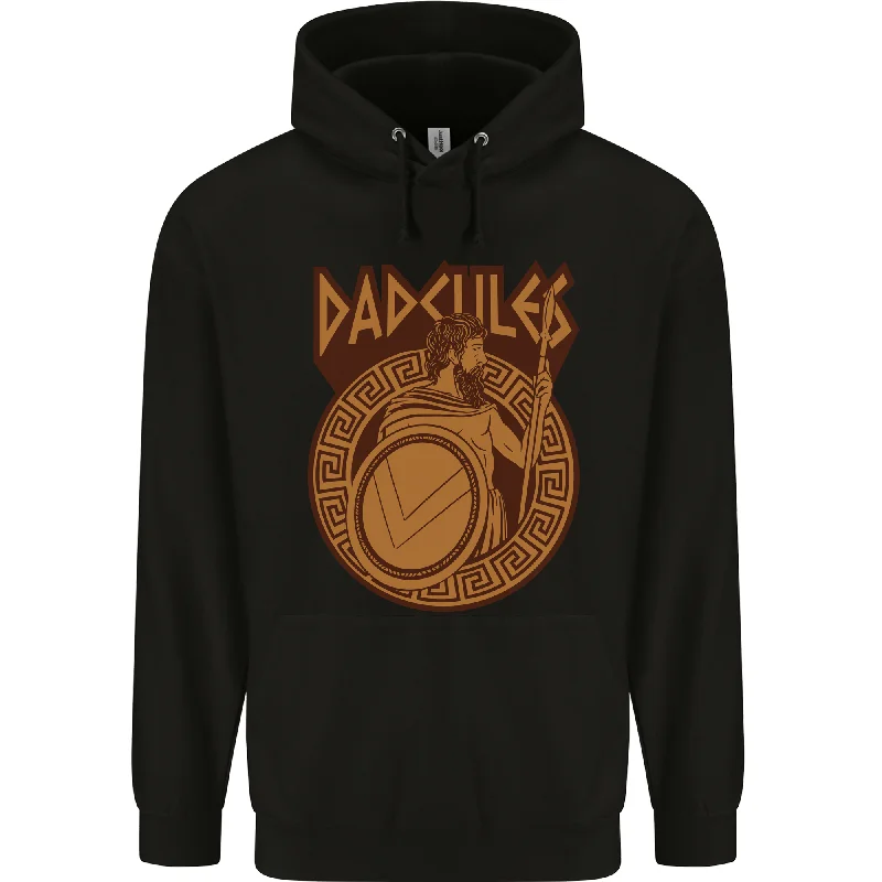 Buy Now Dadcules Funny Fathers Day Gym Mens 80% Cotton Hoodie