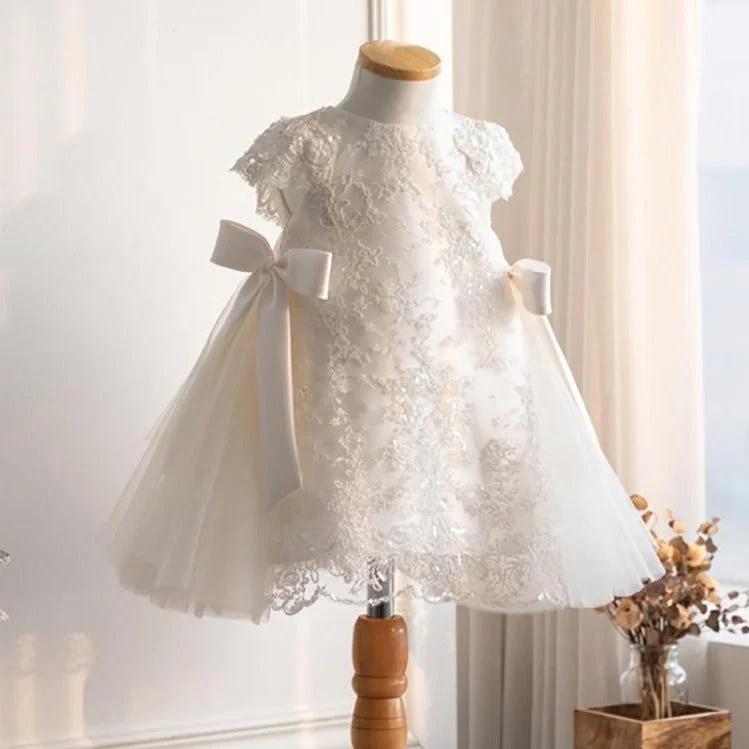Super Sale Baptism Dresses Baby Girl Birthday Party Dress Summer White Flower Girl Dress Super Sale Baptism Dresses Baby Girl Birthday Party Dress Summer White Flower Girl Dress