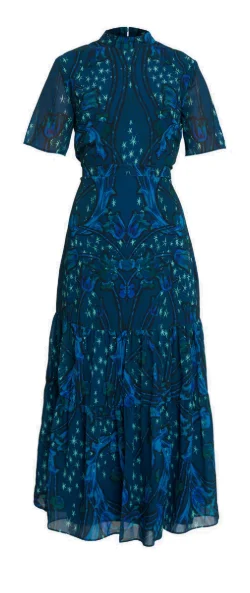 Savings Galore Mirror Print Skater Dress