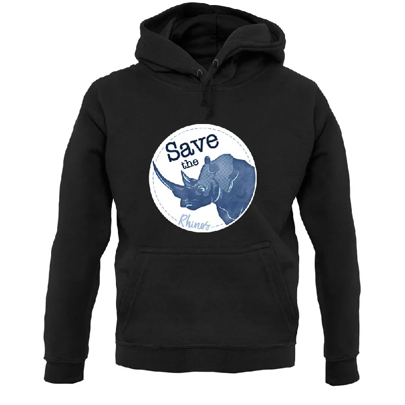While Supplies Last Save The Rhinos Unisex Hoodie