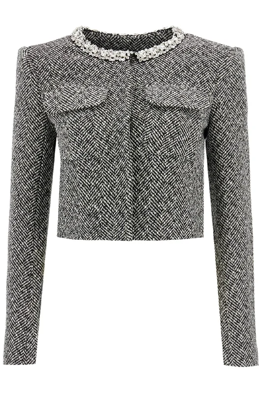 Deep Discounts 'speckled Jacket With  - Black