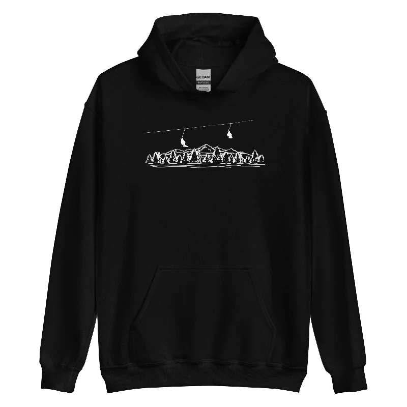 Deep Discounts Berge - Skifahren - (21) - Unisex Hoodie
