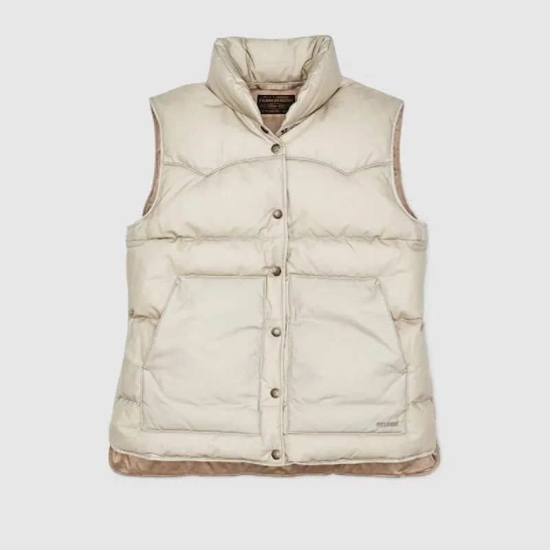 Filson Women's Waxed Down Vest