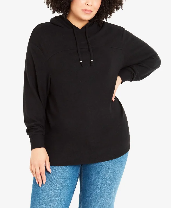 Don’t Miss Out Avenue Plus Size Soft Touch Hoodie76