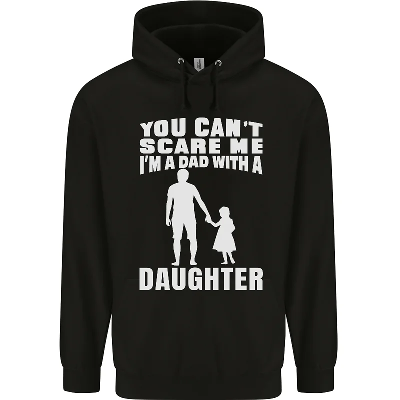 Weekend Flash Sale Dad With a Daughter Funny Fathers Day Mens 80% Cotton Hoodie