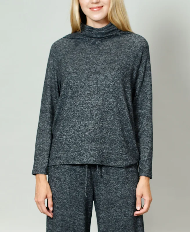 Clearance Event Coin 1804 Womens Cozy Built In Mask Hoodie