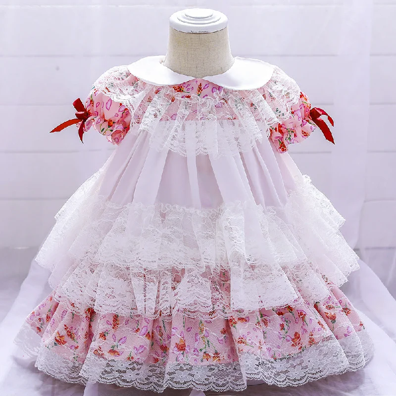 Daily Specials Baby Girl Birthday Party Dresses Toddler Lolita Lace Floral Formal Princess Dress Daily Specials Baby Girl Birthday Party Dresses Toddler Lolita Lace Floral Formal Princess Dress