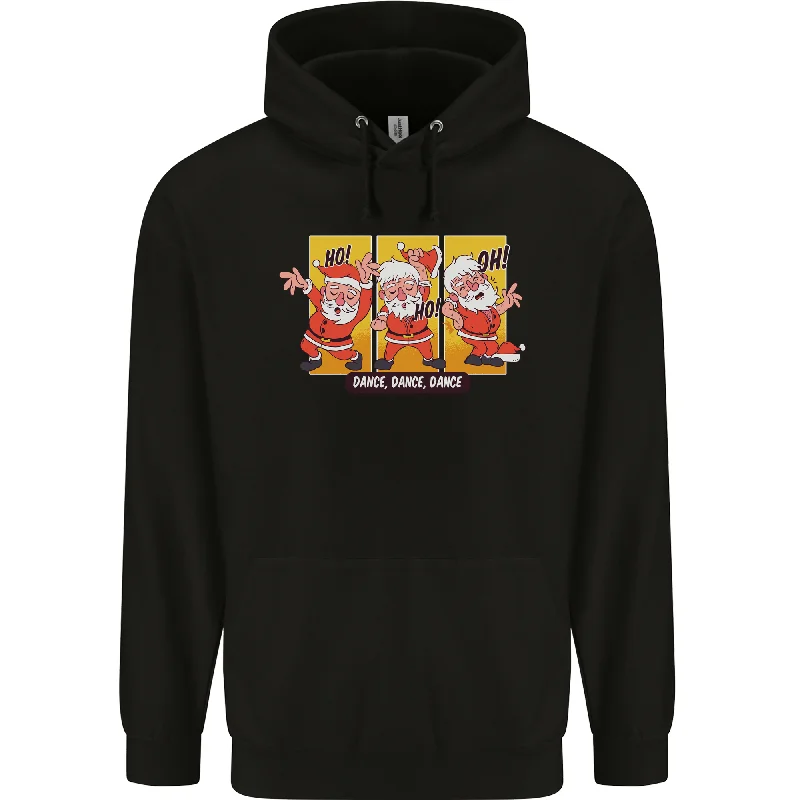 Unbeatable Prices Dancing Santa Funny Christmas Dance Xmas Mens 80% Cotton Hoodie