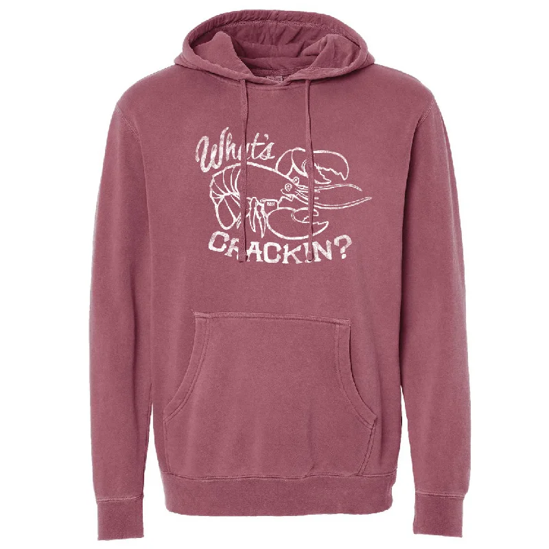 Mega Sale What's Crackin Vintage Wash Pullover Hoodie