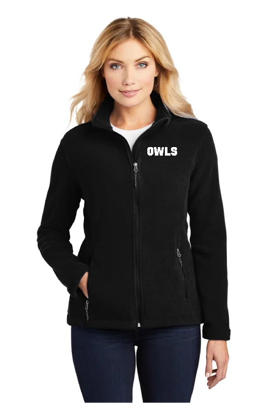Savings Galore DSST Aurora Owls Ladies Fleece Jacket