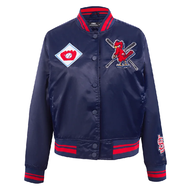 Flash Sale CHAMARRA DE SATÉN MLB ST. LOUIS CARDINALS MASH UP PARA MUJER