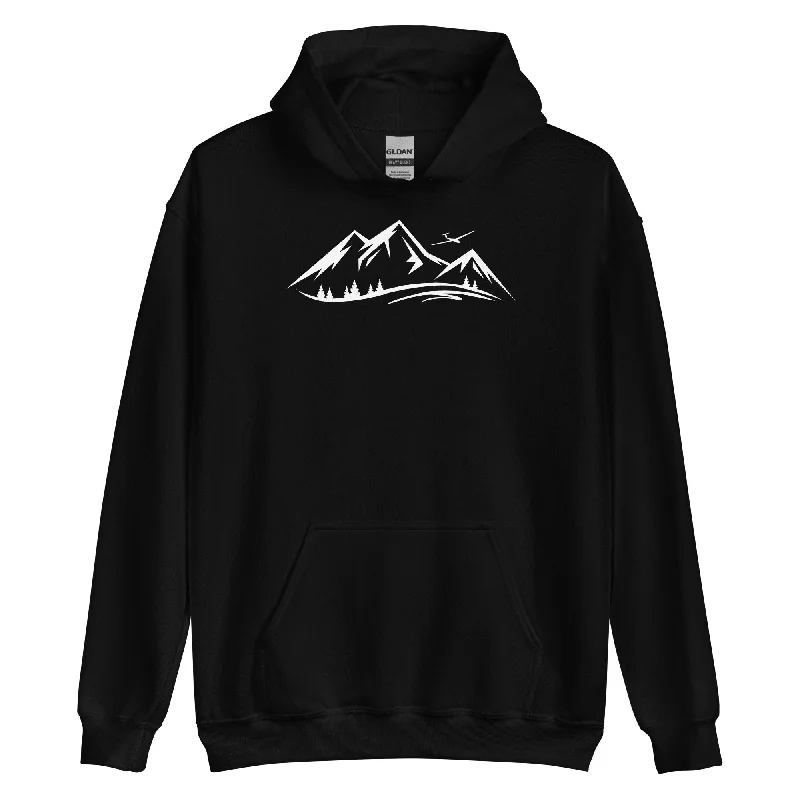 Exclusive Access Berge und Segelflugzeug - Unisex Hoodie