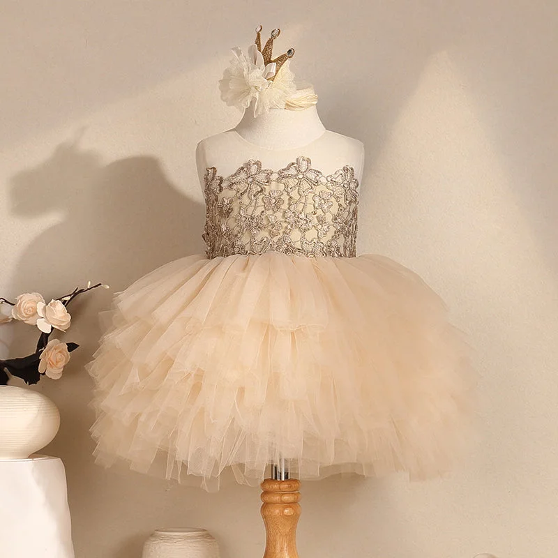 Special Savings Baby Girls Princess Dress Toddler Cute Fluffy Birthday Party Dresses Special Savings Baby Girls Princess Dress Toddler Cute Fluffy Birthday Party Dresses