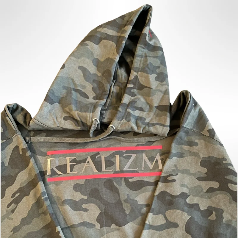 OG REALIZM Design Green Camo Hoodie