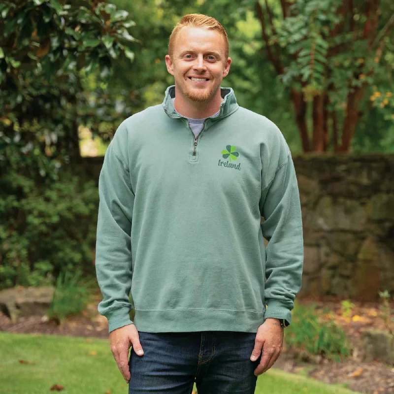 Ireland Quarter Zip- Green