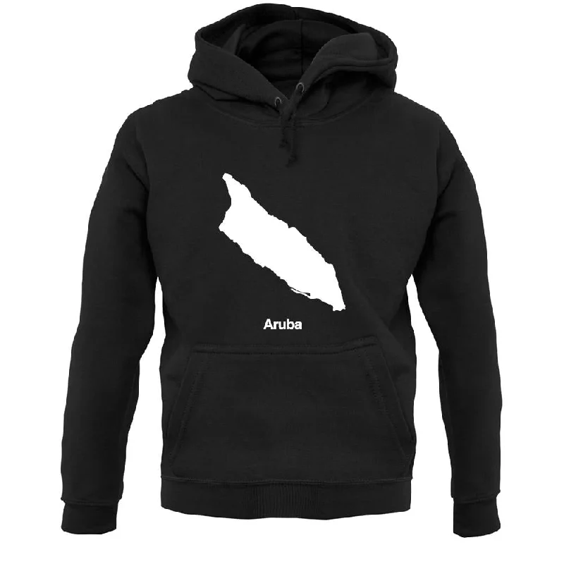 Now or Never Aruba Silhouette Unisex Hoodie