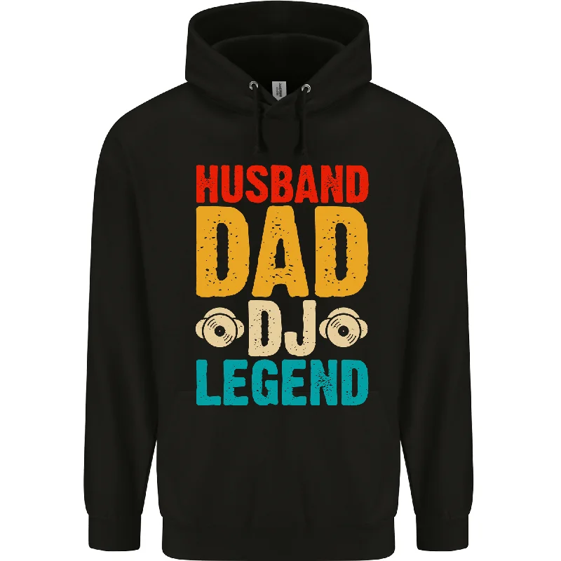 Special Discount Husband Dad DJ Legend Fathers Day Mens 80% Cotton Hoodie