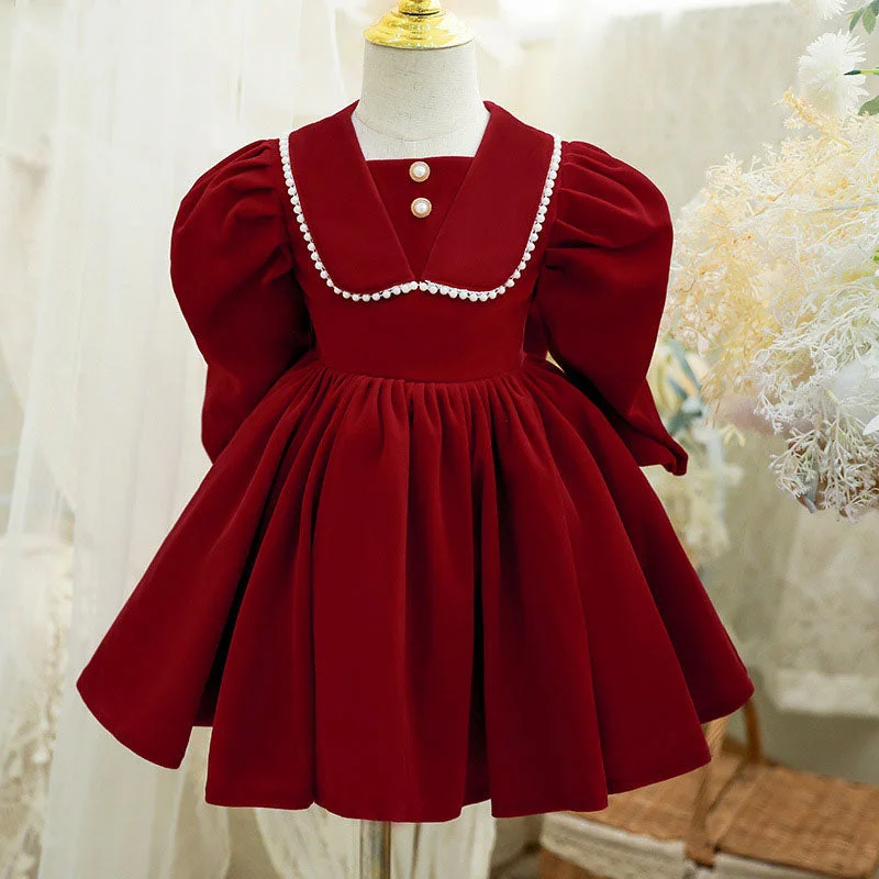 Unbeatable Prices Girl Christmas Dress Baby Girl Dress Toddler Ball Gowns Winter Red Puff Sleeve Cute Princess Dress Unbeatable Prices Girl Christmas Dress Baby Girl Dress Toddler Ball Gowns Winter Red Puff Sleeve Cute Princess Dress