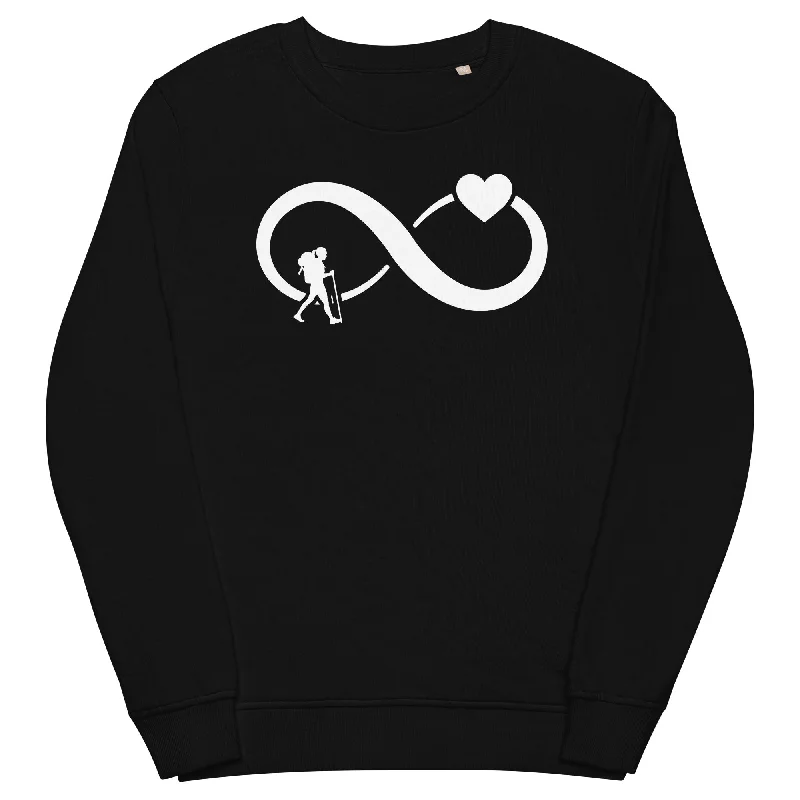 Special Savings Infinity Heart and Hiking 1 - Unisex Premium Organic Sweatshirt