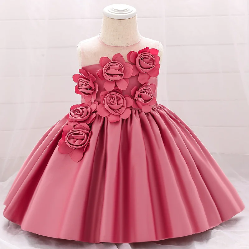 Daily Specials Girl Christmas Dress Baby Girl Easter Dress Birthday Party Dress Sleeveless Flower Girl Dress Princess Dress