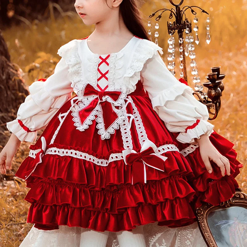 Bargain Blast Baby Girl Dress Toddler Ball Gowns Christmas Lolita Velvet Fluffy Princess Dress Bargain Blast Baby Girl Dress Toddler Ball Gowns Christmas Lolita Velvet Fluffy Princess Dress