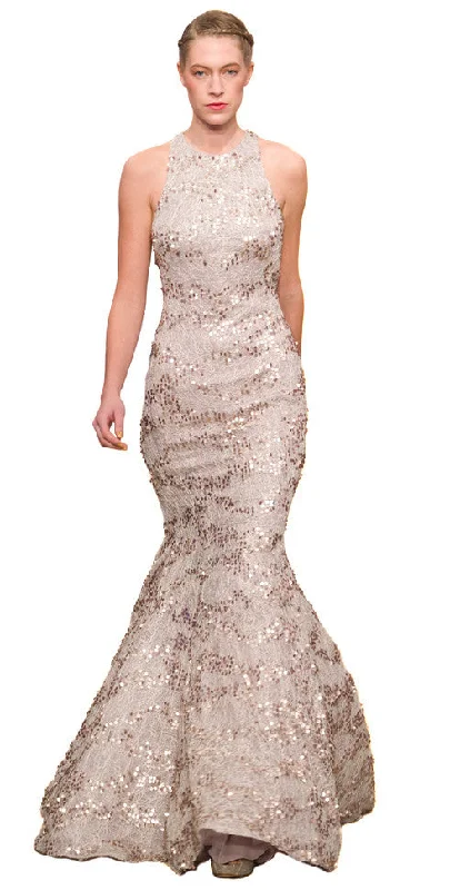 Bargain Bin Sequin Fishtail Gown