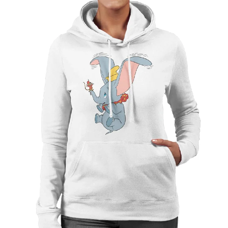 Special Savings Disney Dumbo And Timothy Q Mouse Scene Women's Hooded Sweatshirt