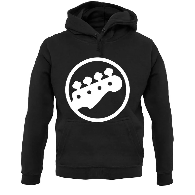Season Finale Sale Bass Guitar Headstock Unisex Hoodie