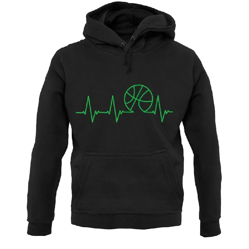 Anniversary Sale Basketball Heartbeat Unisex Hoodie