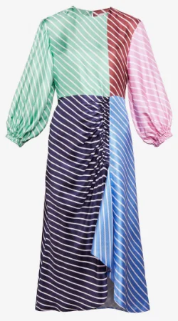 Hurry In Delfina Stripe Maxi Dress