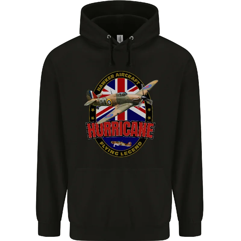 Low Prices Hawker Hurricane Flying Legend Mens 80% Cotton Hoodie