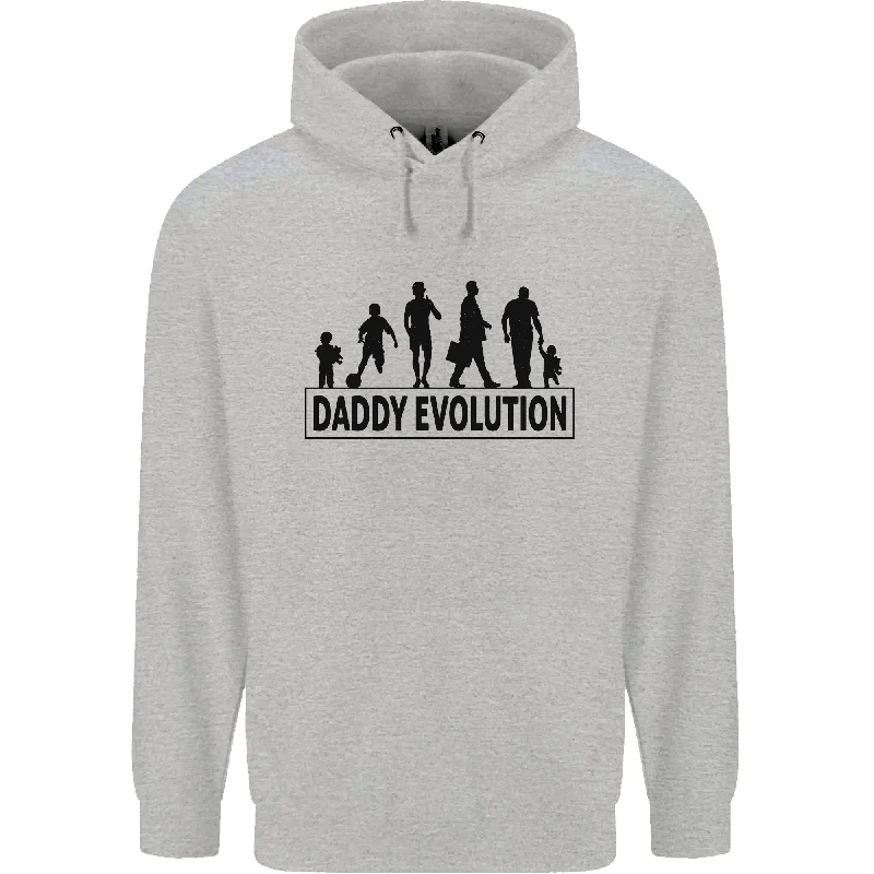 Online Specials Daddy Evolution Fathers Day Mens 80% Cotton Hoodie