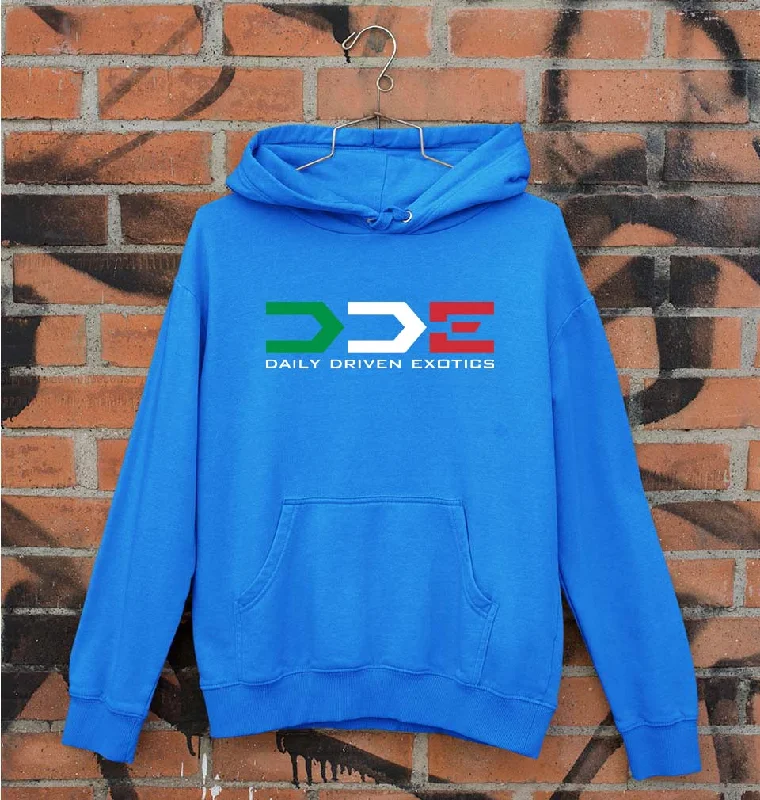 Bonus Savings Daily Driven Exotics (DDE) Unisex Hoodie for Men/Women
