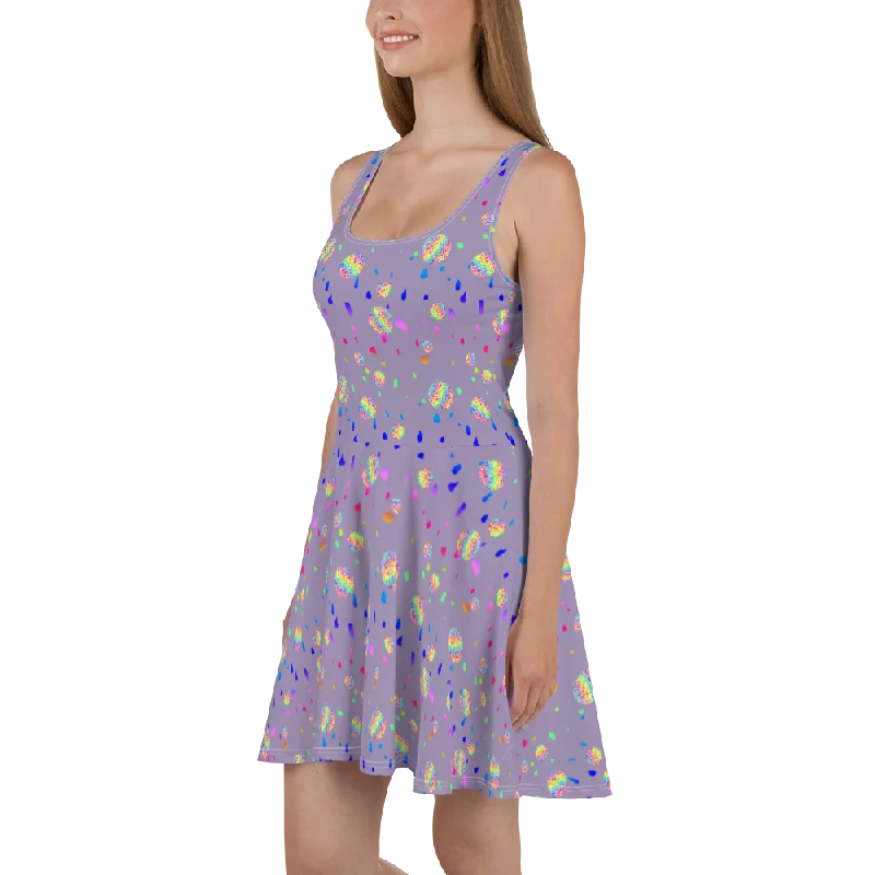 Party Bubbles Skater Dress