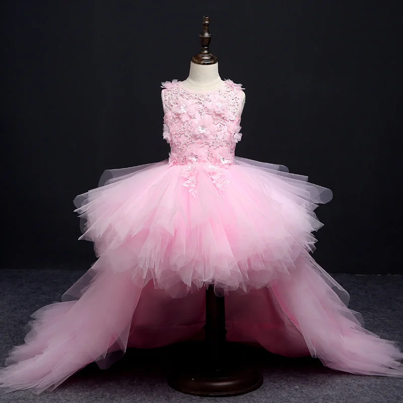 Warehouse Sale Girl Pageant Princess Dresses Baby Girl Tail Fluffy Embroidery Birthday Party Formal Dress Warehouse Sale Girl Pageant Princess Dresses Baby Girl Tail Fluffy Embroidery Birthday Party Formal Dress