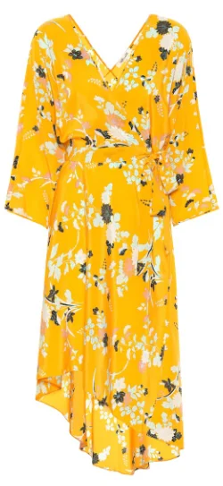 Price Fest Marigold Silk Dress