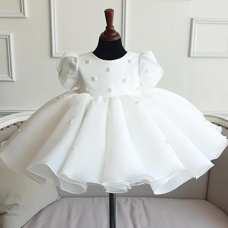 Price Blitz Baptism Dresses Baby Girl Summer White Sweet Pearl Flower Girl Dress Christening Dress Price Blitz Baptism Dresses Baby Girl Summer White Sweet Pearl Flower Girl Dress Christening Dress