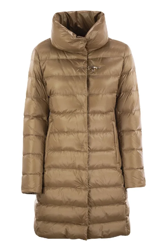 Quick Sale Long down jacket with hook