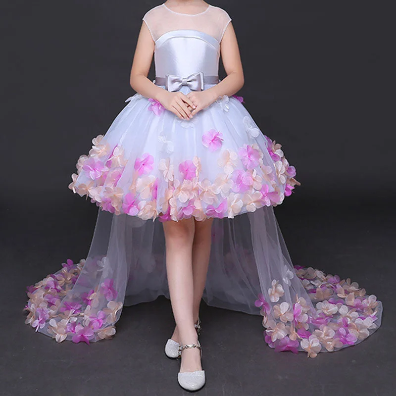 YEAR-End Clearance Baby Girl Tail Princess Dress Girl Flower Baptism Party Pageant Dress YEAR-End Clearance Baby Girl Tail Princess Dress Girl Flower Baptism Party Pageant Dress